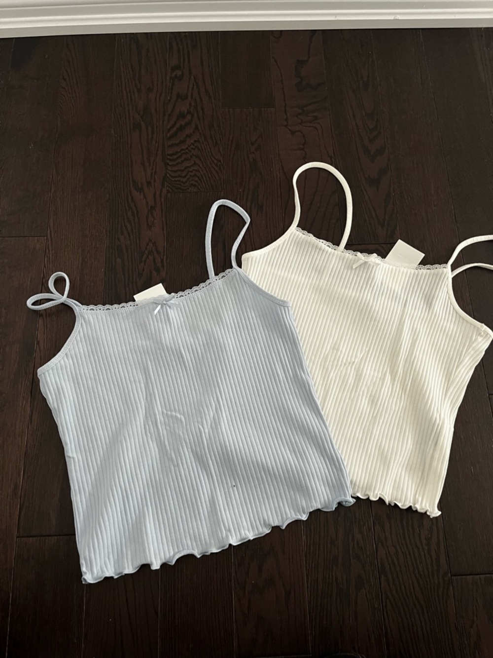 NWT Set of two H&M ribbed tank tops